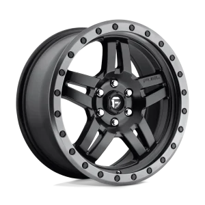 Fuel – D557 ANZA – Black – 18″x8″ 27mm – All weather Wheels – D55718809455